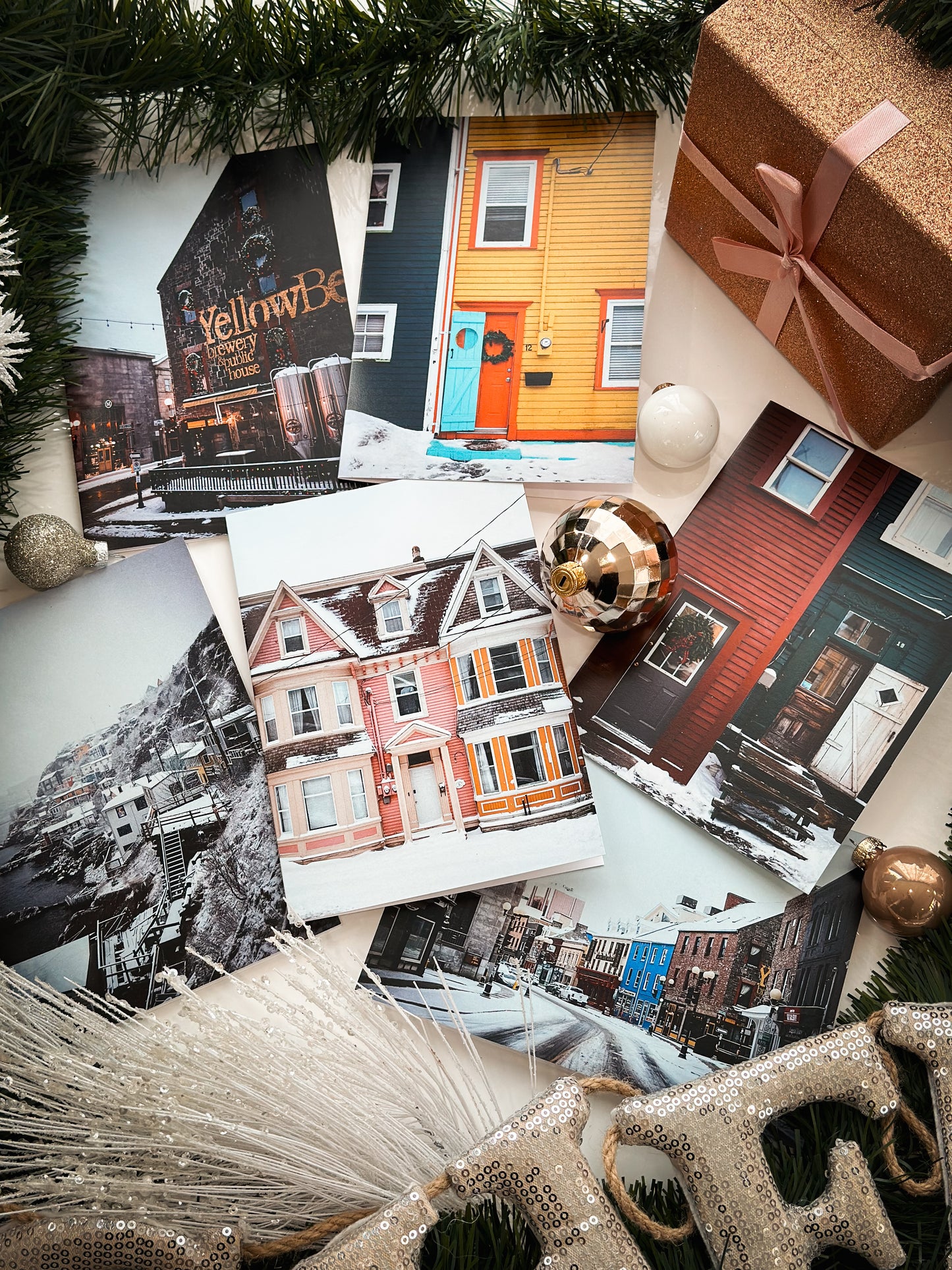 Kara O’Keefe Downtown Christmas Card Pack