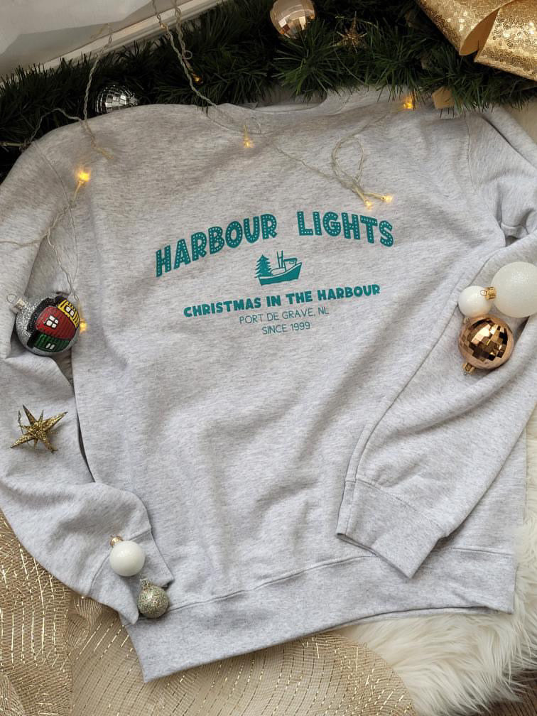 Port De Grave Harbour Lights Crewneck