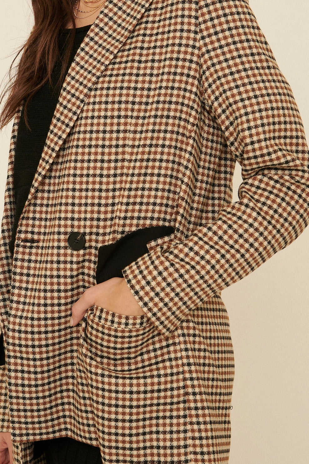 Florence Plaid Blazer
