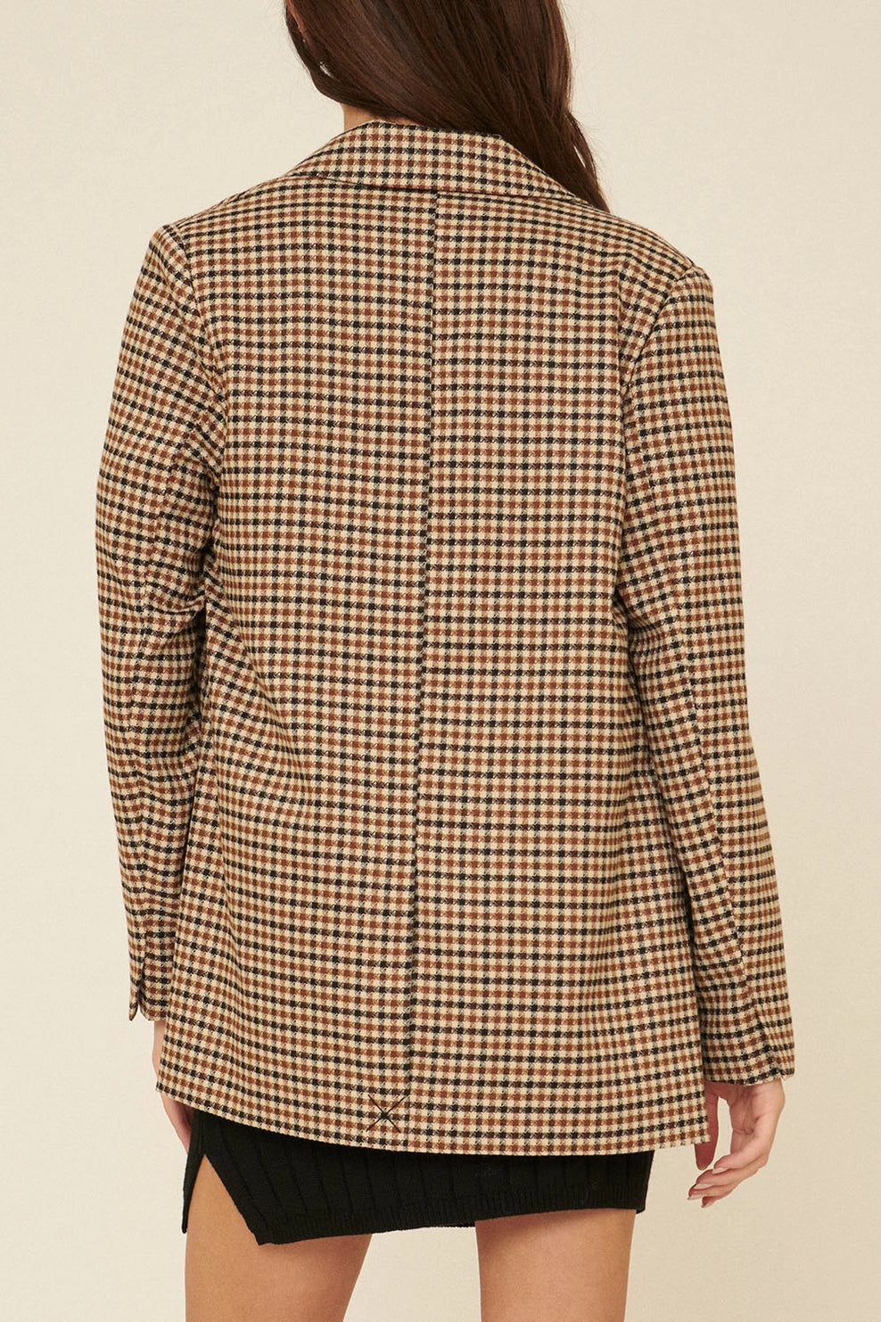 Florence Plaid Blazer