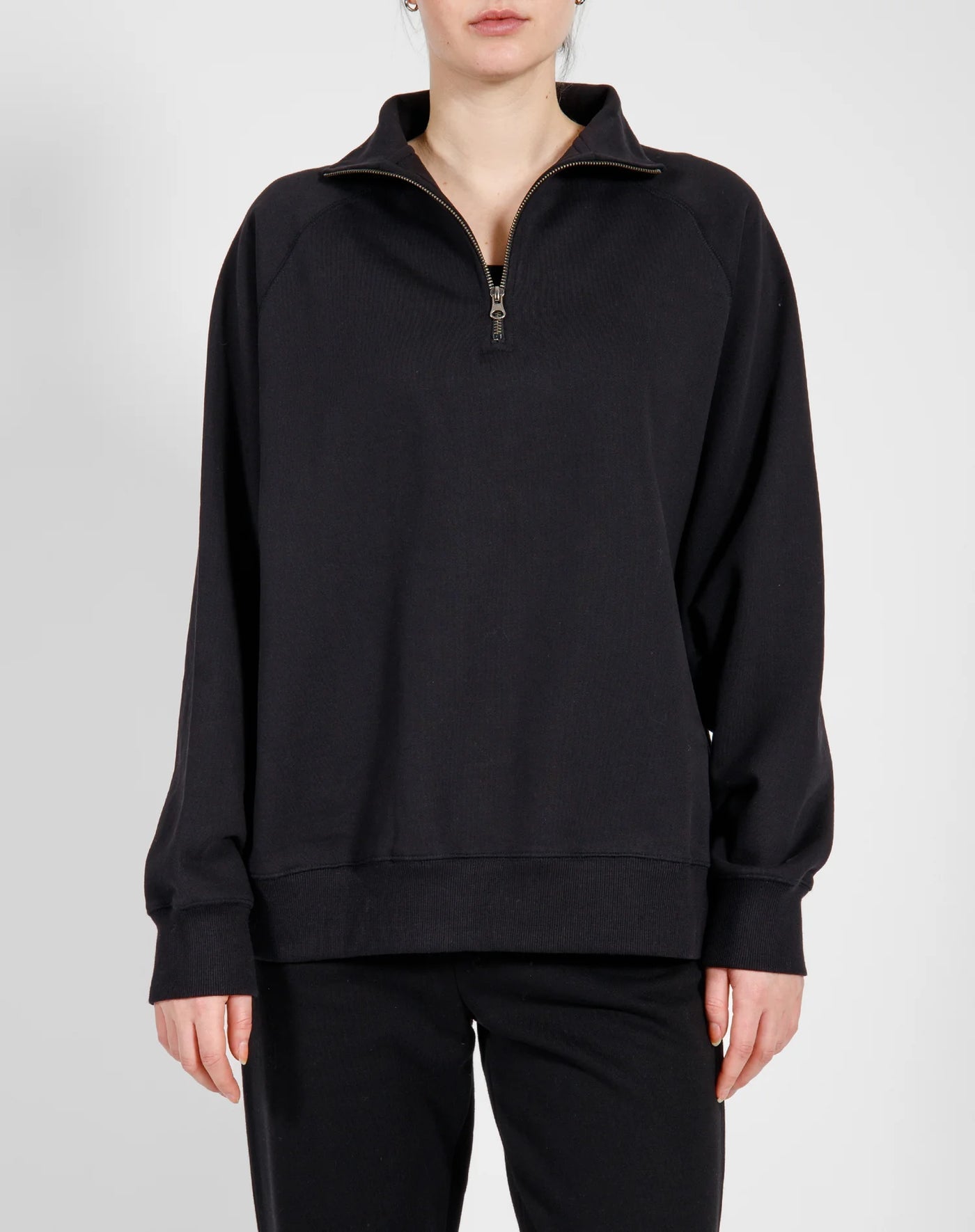 Not Your Boyfriends 1/2 Zip Sweater
