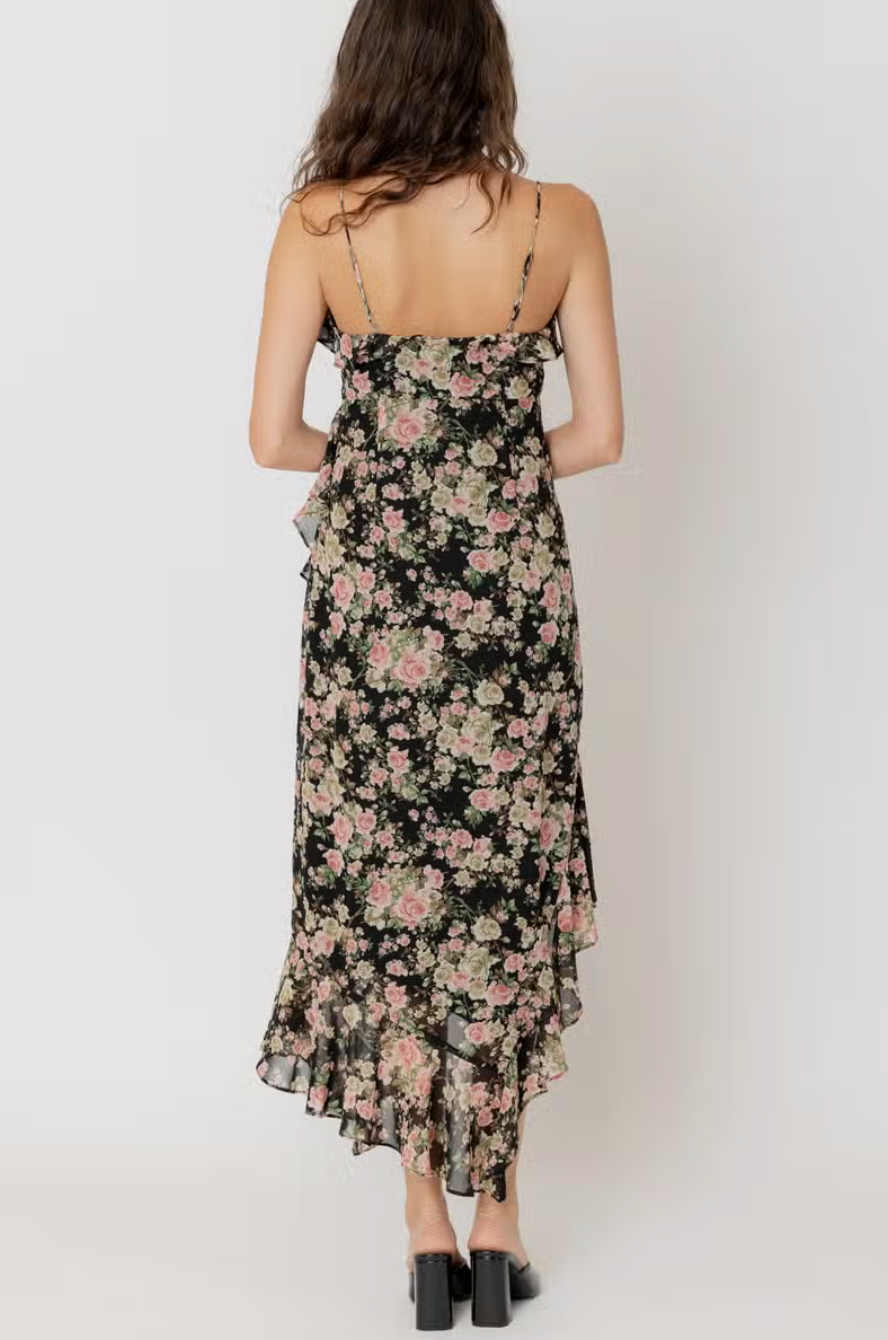 Chandra Floral Maxi Dress