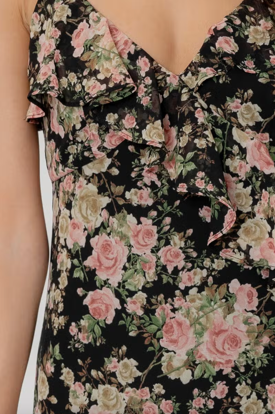Chandra Floral Maxi Dress