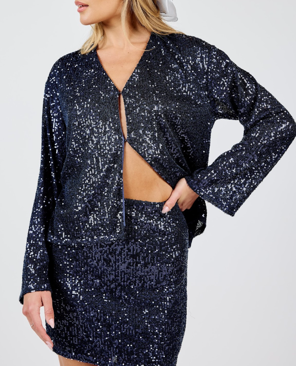 Sky High Sequin Top - FINAL SALE