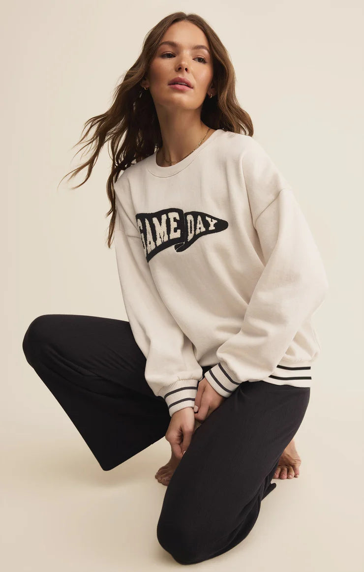 Oversized Game Day Sweatshirt