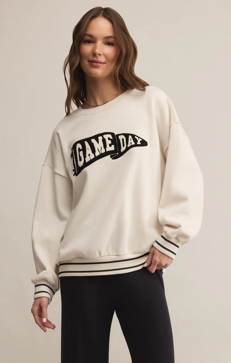 Oversized Game Day Sweatshirt