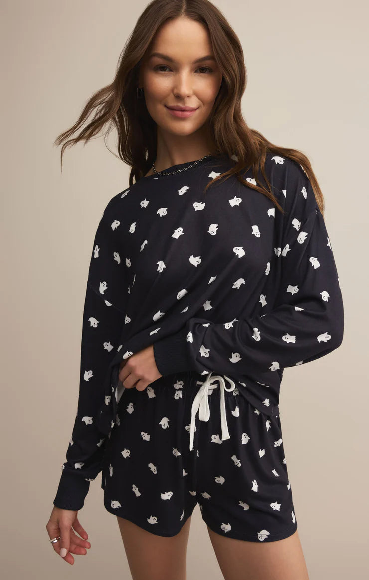 Regan Ghost Long Sleeve Top