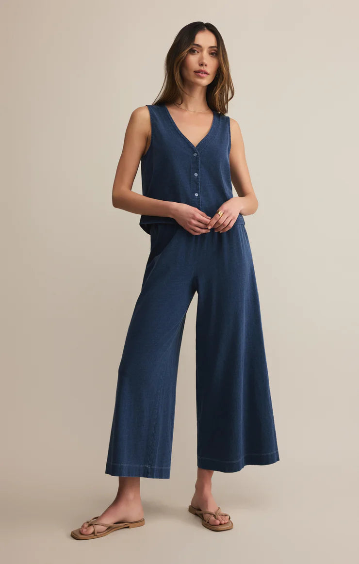 Scout Jersey Denim Pant in Indigo