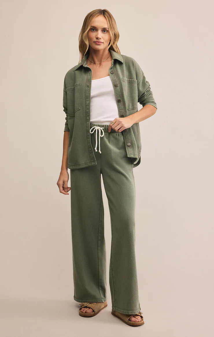 All Day Knit Jacket in Hunter Green