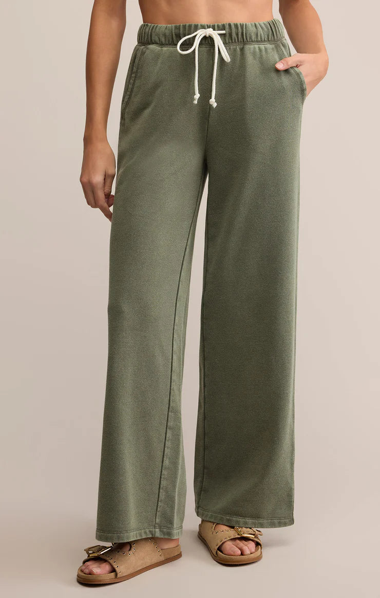Hunter Knit Pant in Hunter Green