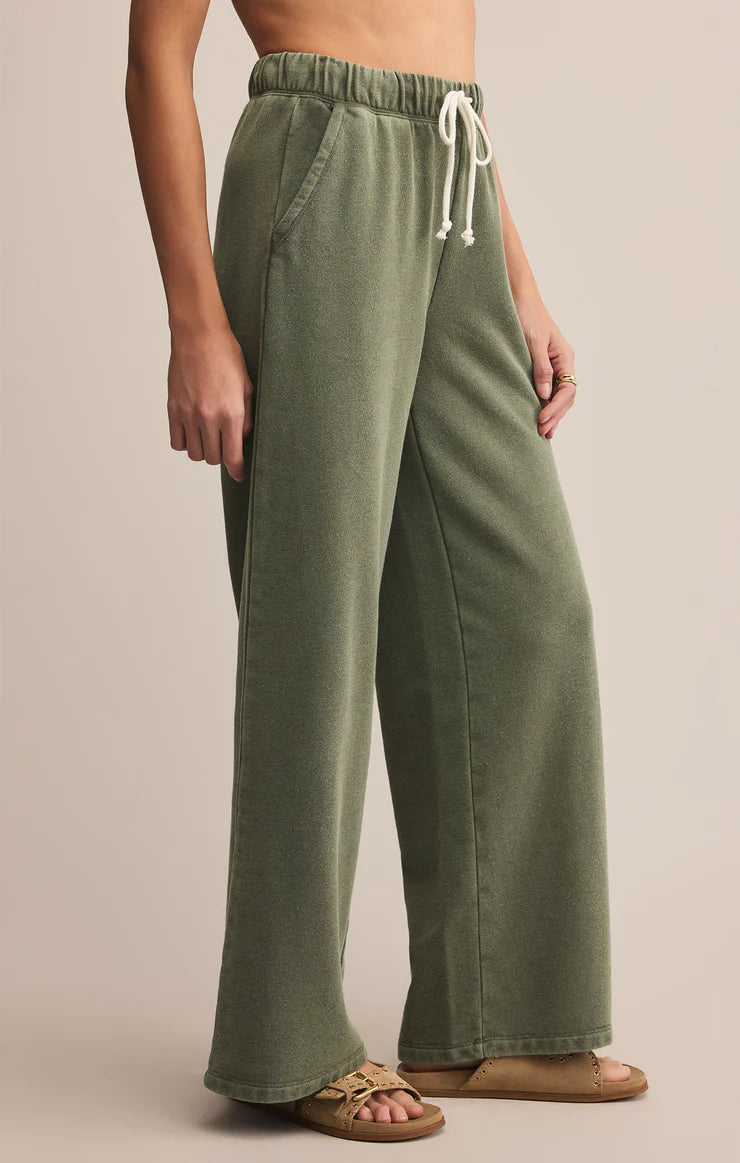 Hunter Knit Pant in Hunter Green