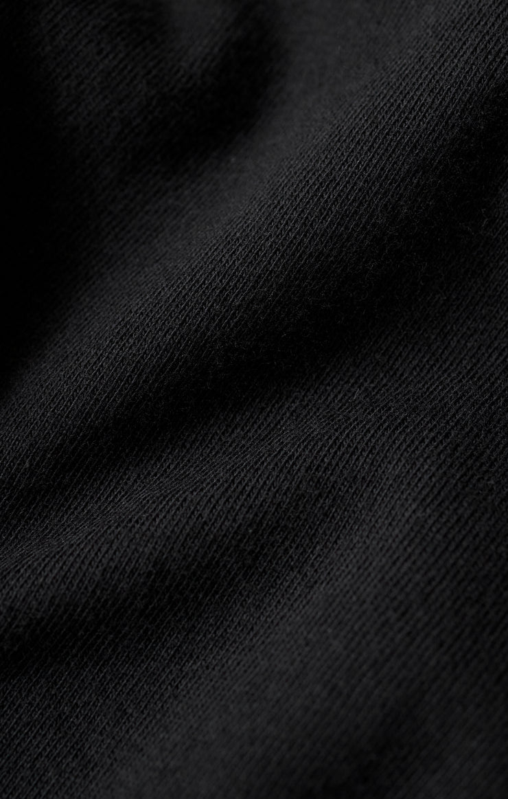 Solace Cotton Jersey Dress in Black