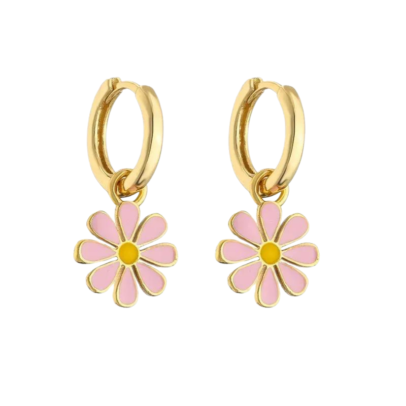 Rosabella Pink Earrings