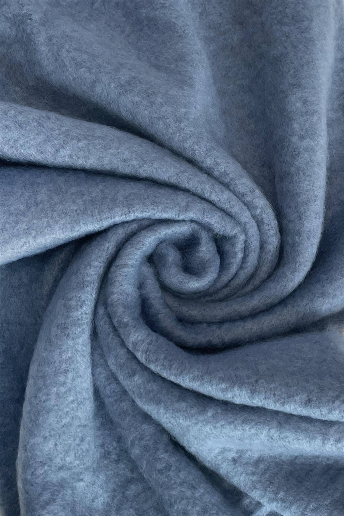 Tassel Blanket Scarf: Beige