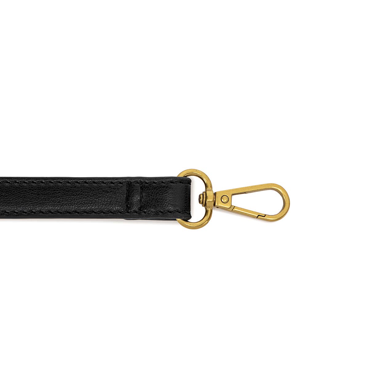 Crescent Recycled Vegan Crossbody Bag in Black