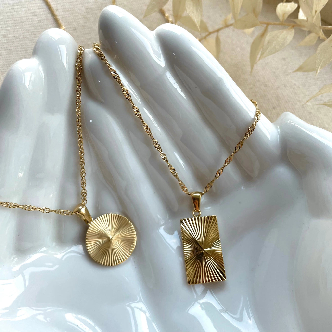 Sunrise Waterproof Pendant Necklace