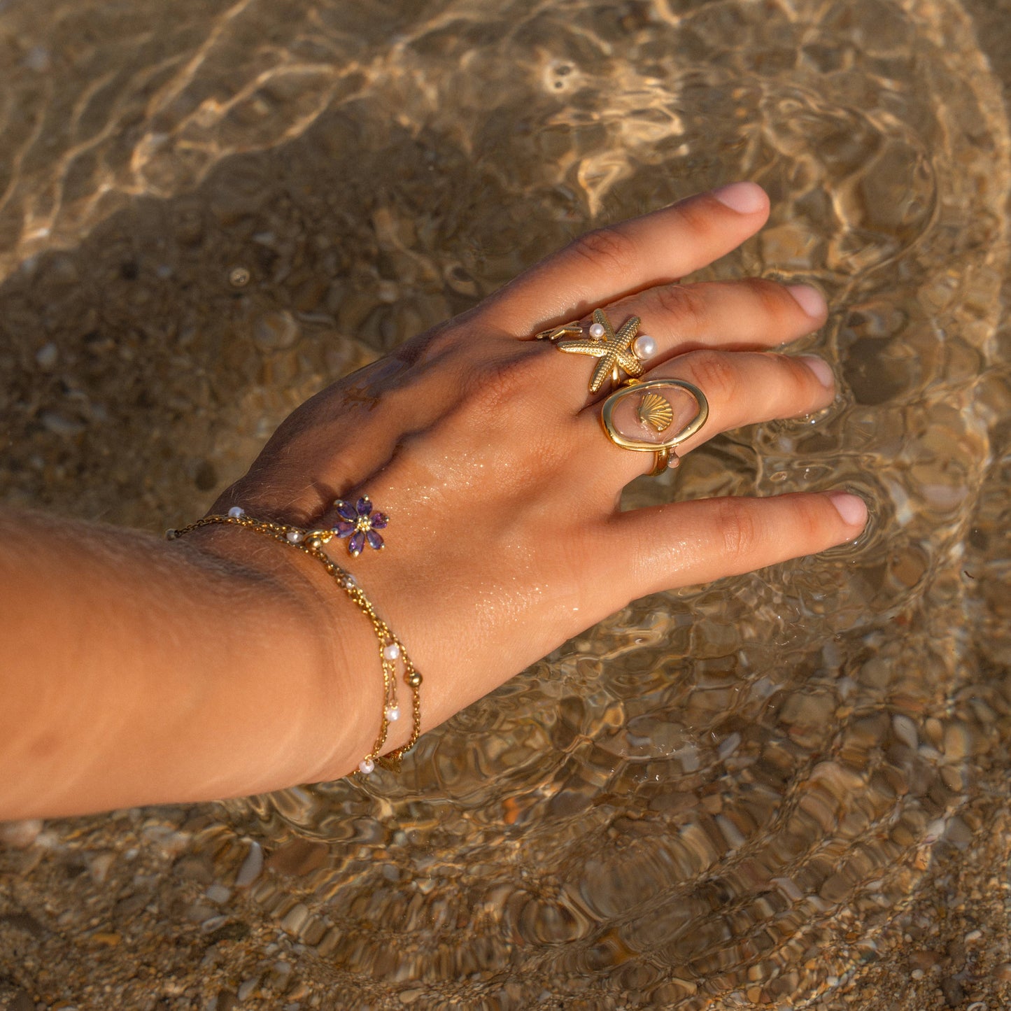 Pearl Double Bracelet