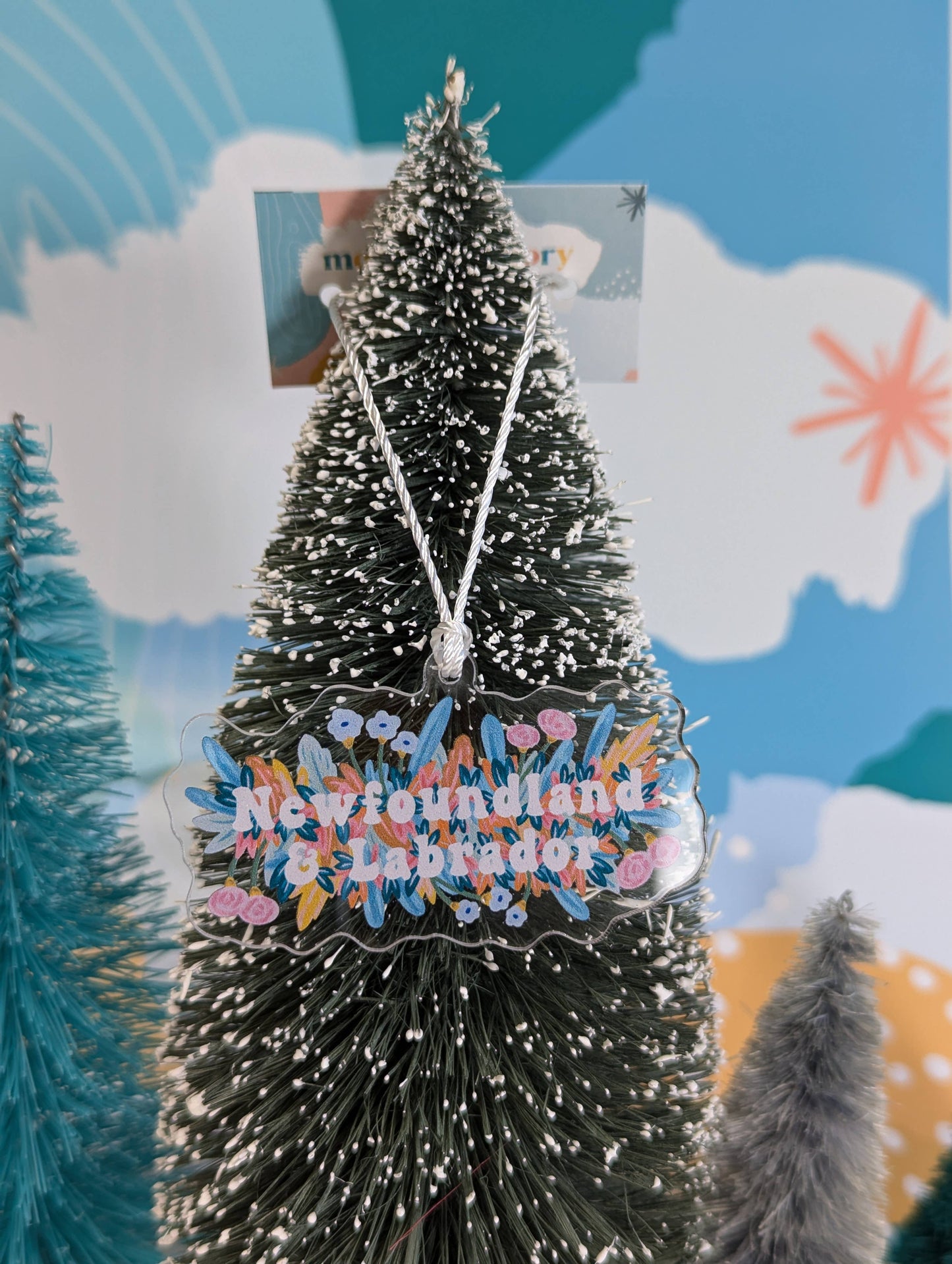 Newfoundland & Labrador Christmas Tree Ornament