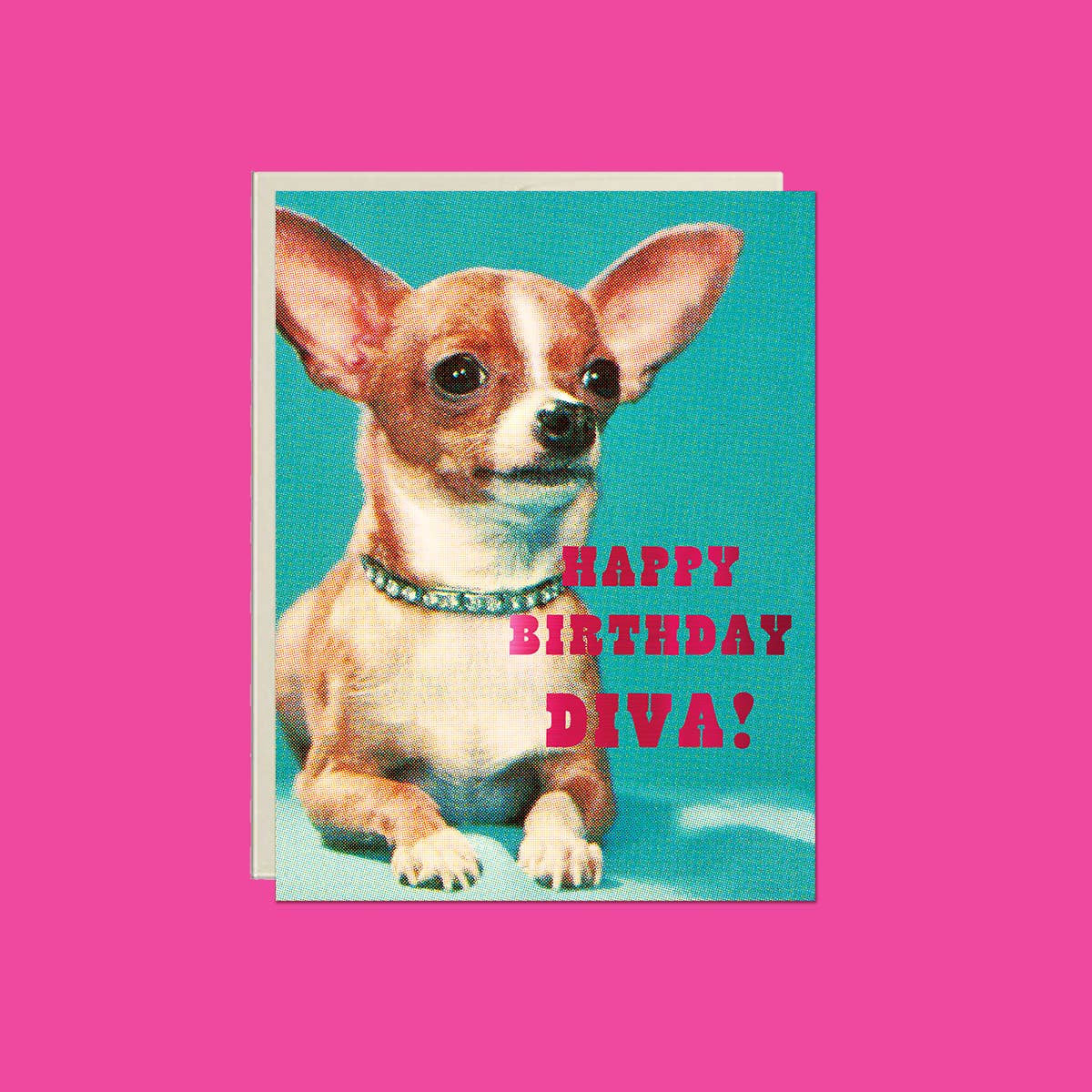 Birthday Diva Foil Birthday Card