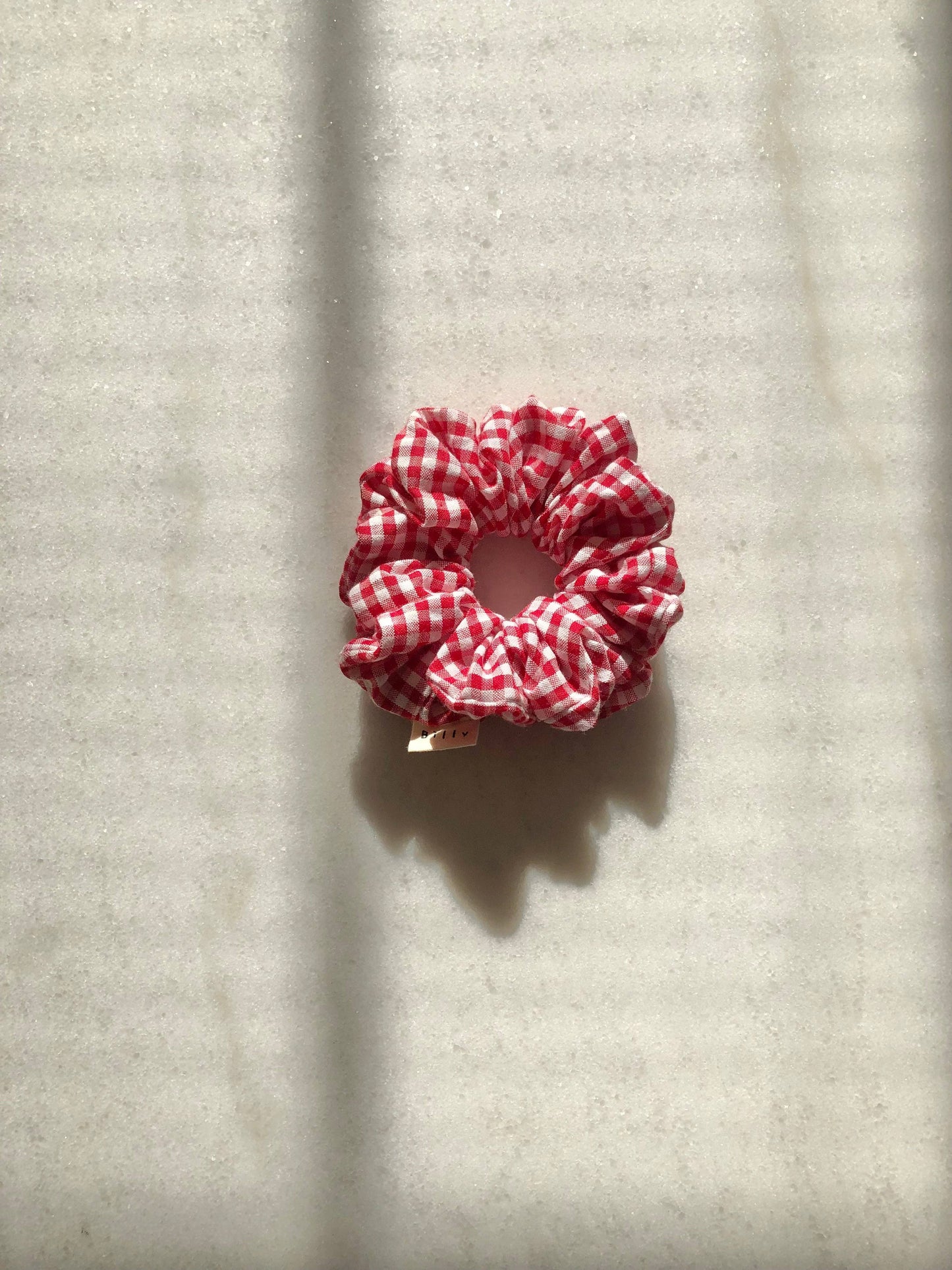 Gingham Scrunchies