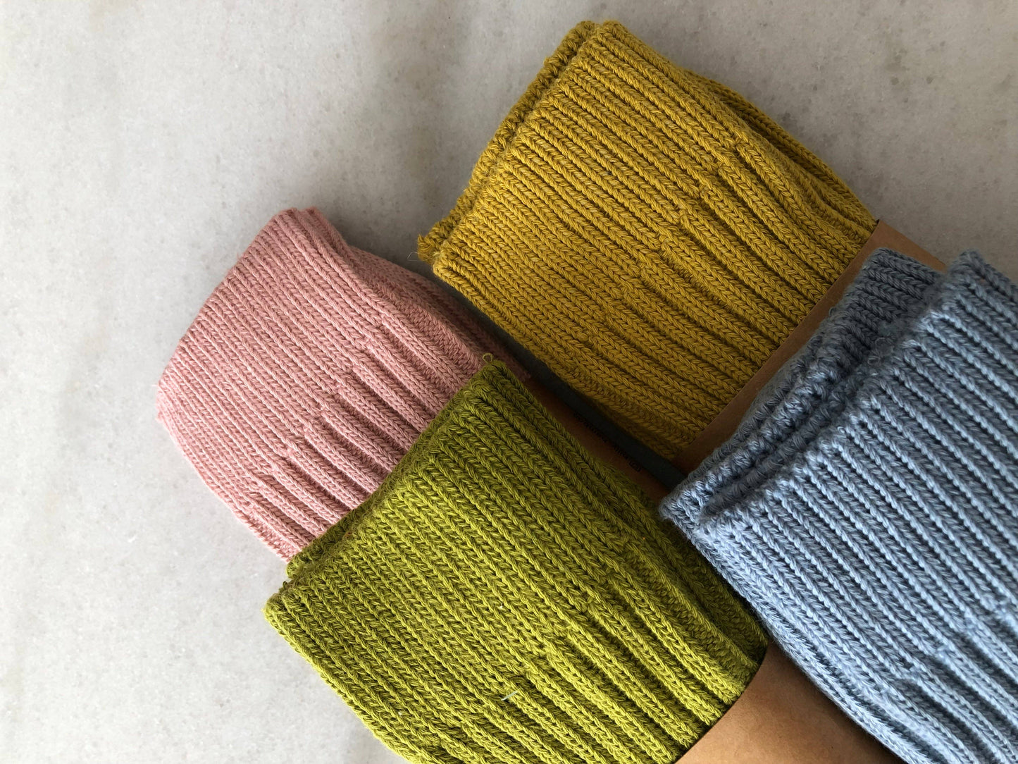 Ribbed Cotton Socks