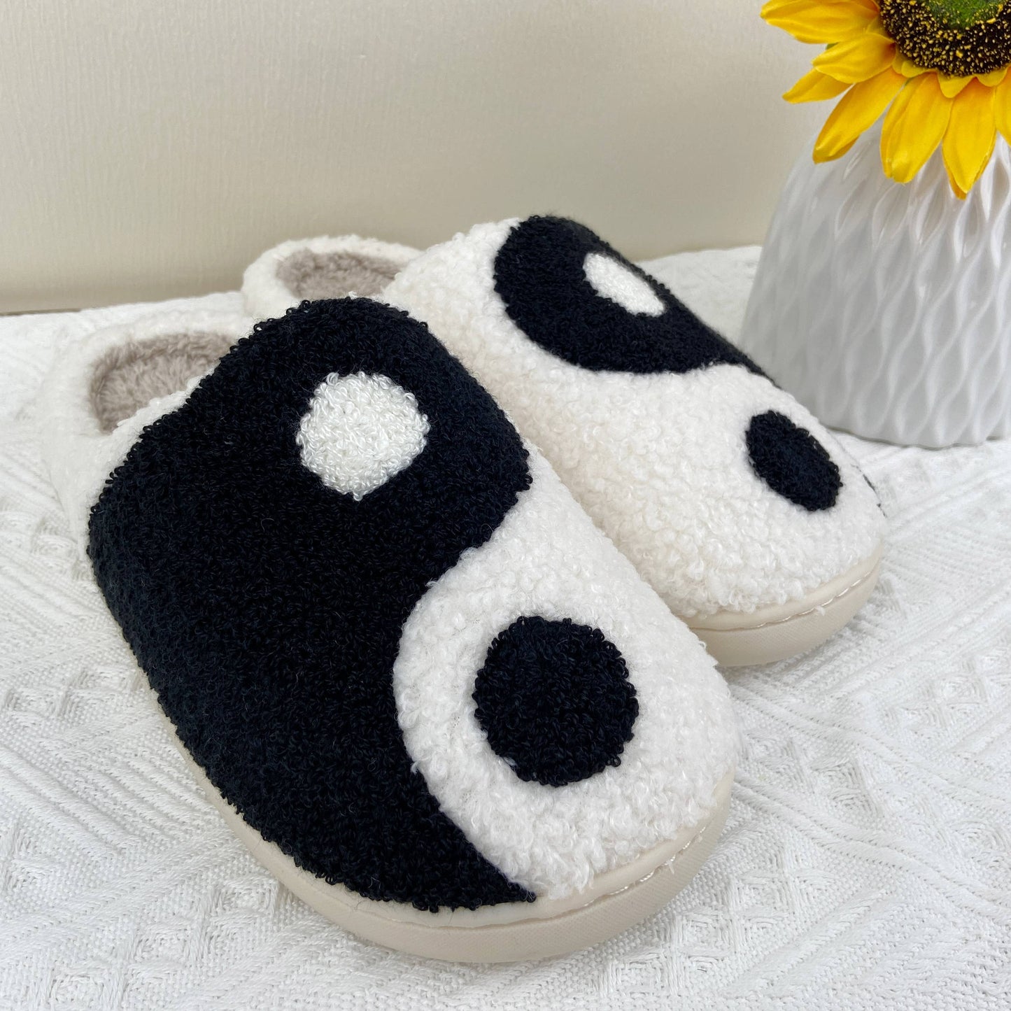Yin-Yang Slippers - FINAL SALE