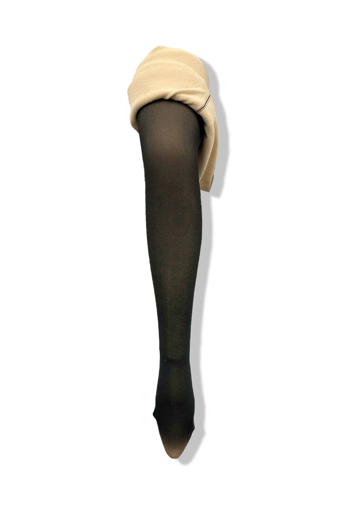 Faux Transparent Fleece Tights (Available in Extended Sizes)