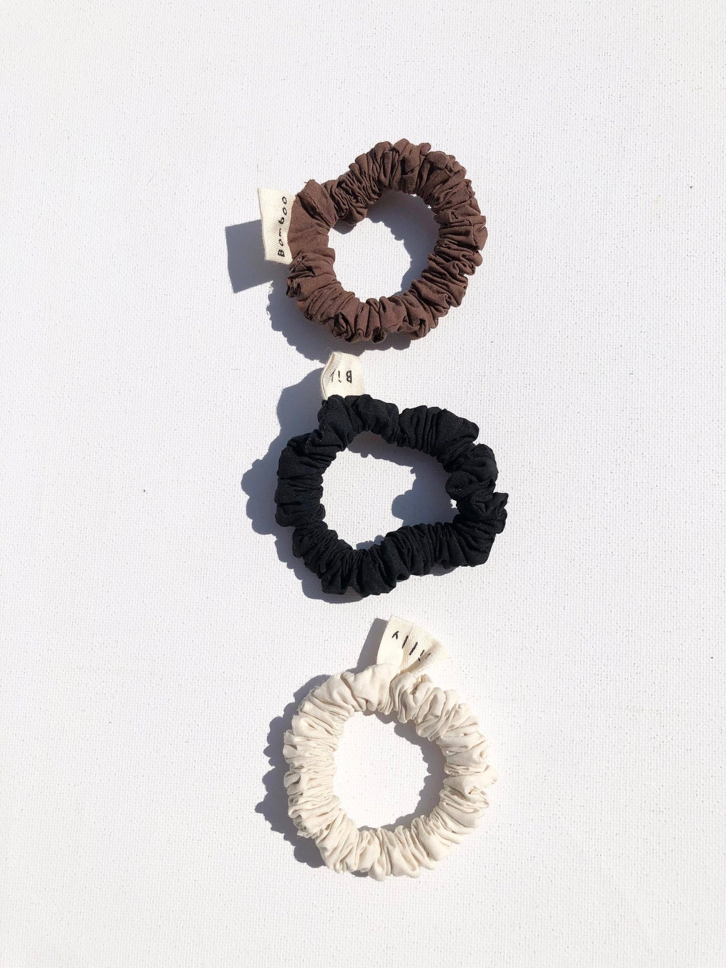 Cotton Poplin Scrunchies