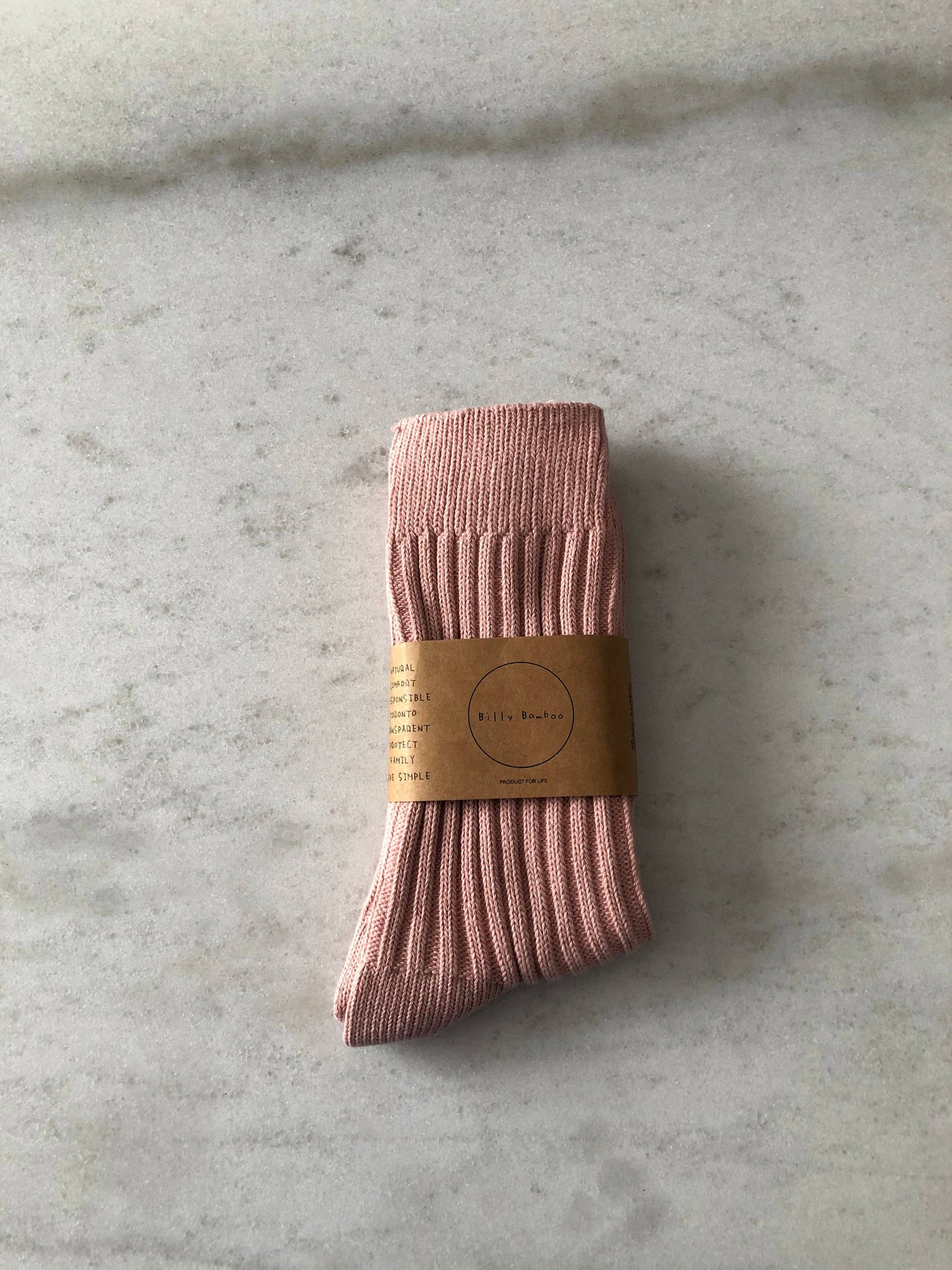 Ribbed Cotton Socks