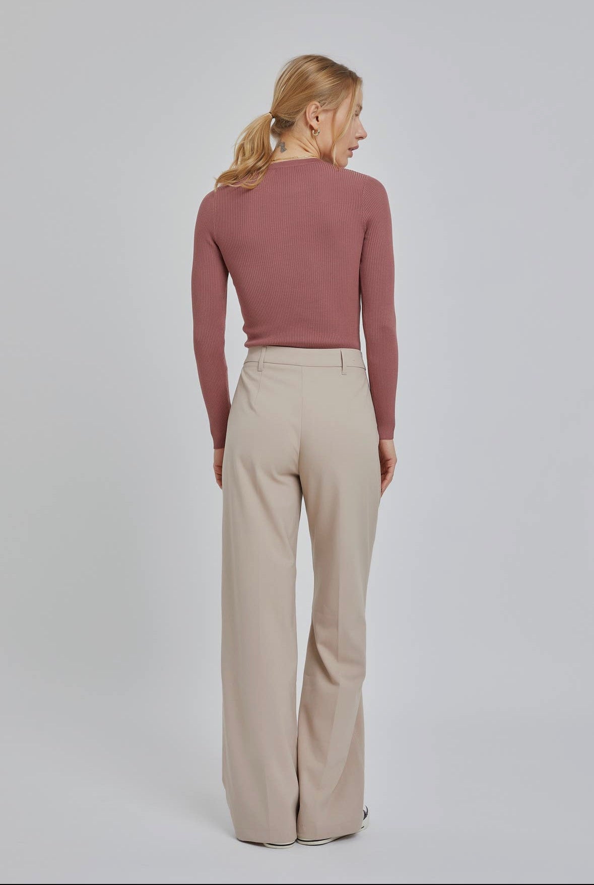 The Kimmy Sweater-Marsala