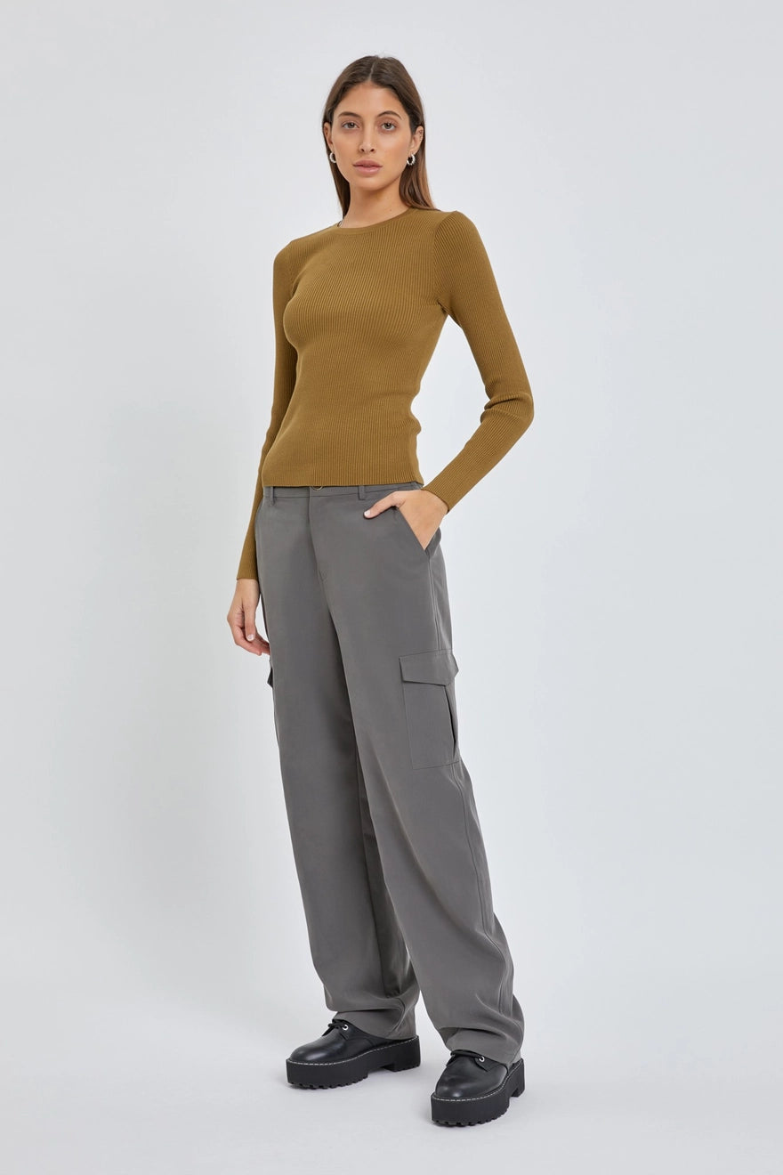 The Kimmy Sweater-Olive