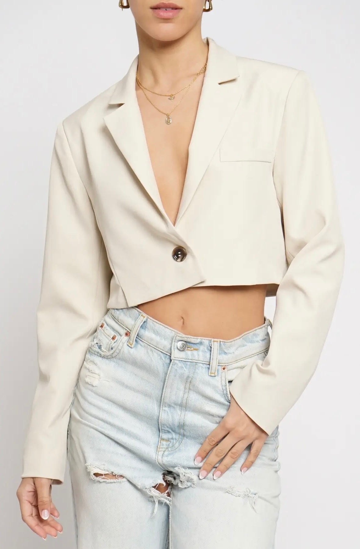 Conny Cropped Blazer