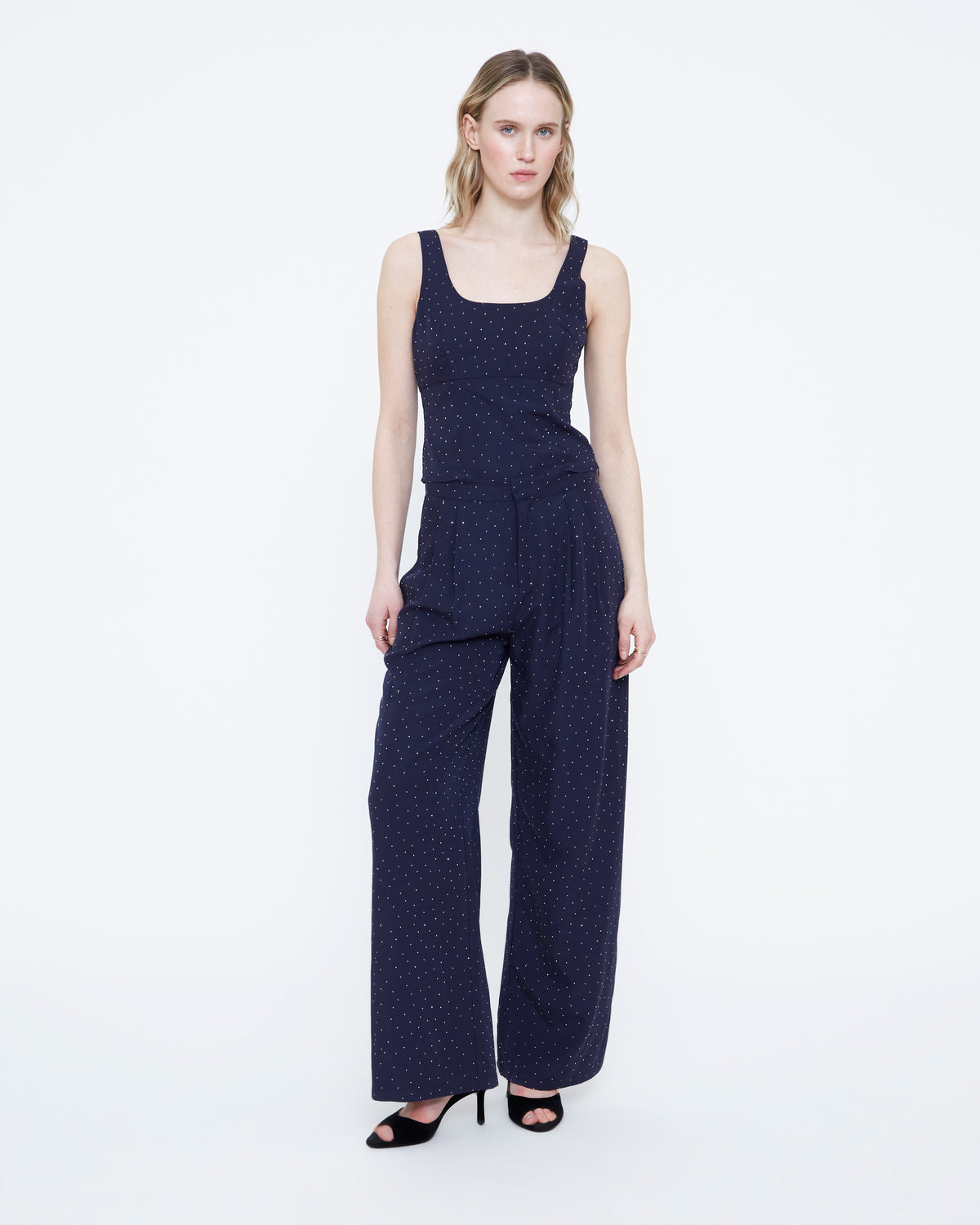 Thea Rhinestone Trousers