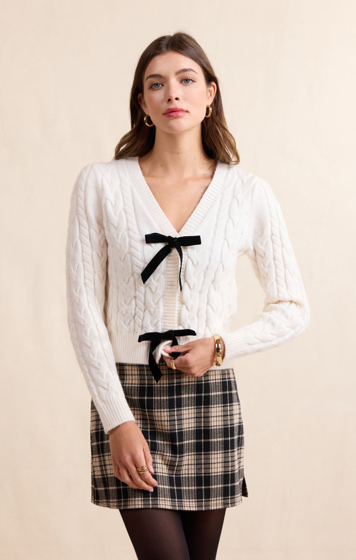 Celeste Bows Cardigan