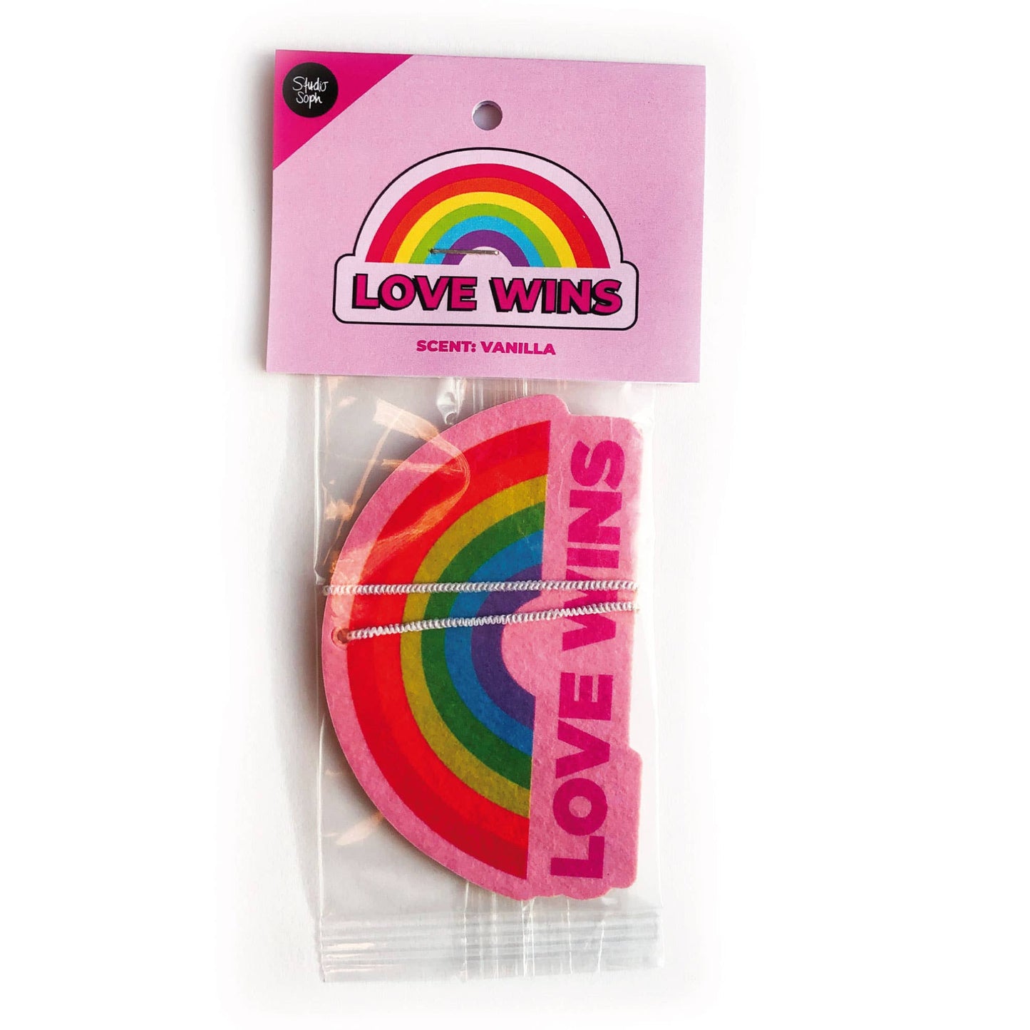 Love Wins Air Freshener