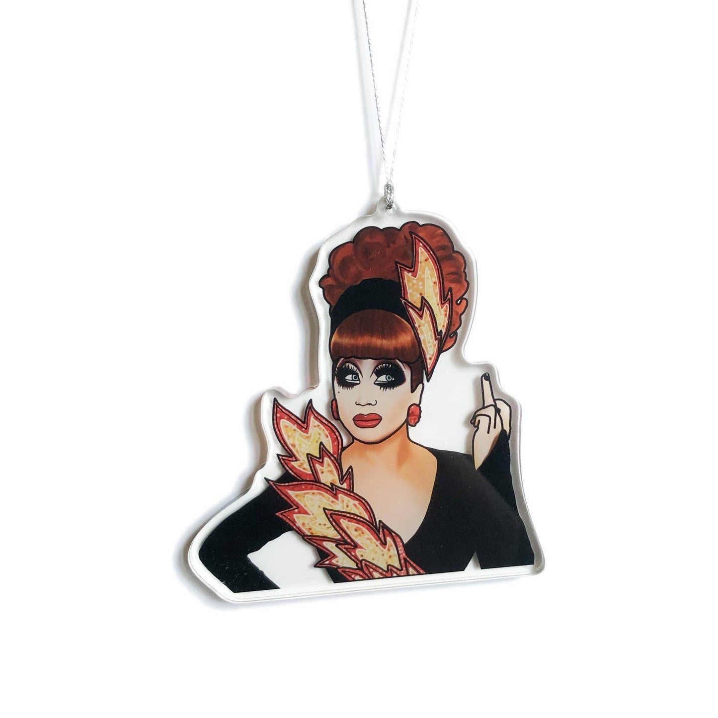 Drag Queen Christmas Ornament - Bianca Del Rio - FINAL SALE
