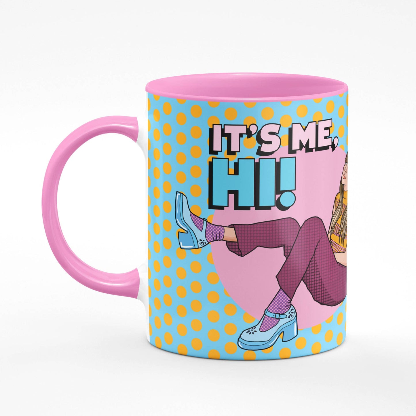 Taylor It's Me Hi! Pink Mug