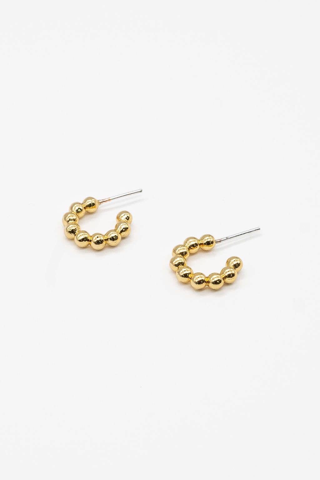 Beaded Hoops
