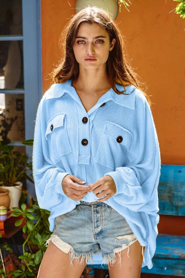 Sky French Terry Top