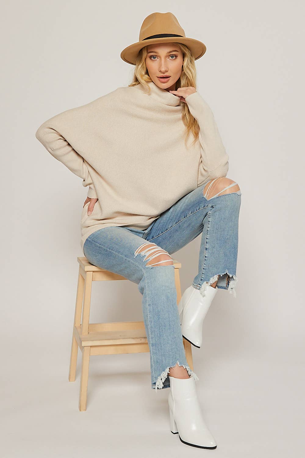Shell Dolman Sweater
