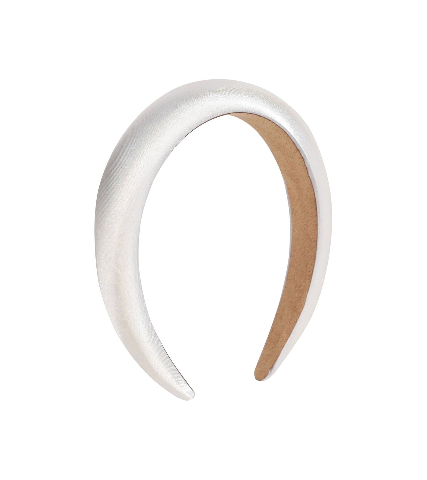 Padded Headband in White