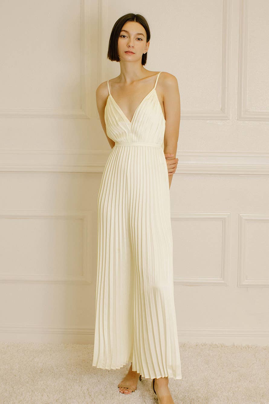 When We Love Satin Jumpsuit - FINAL SALE