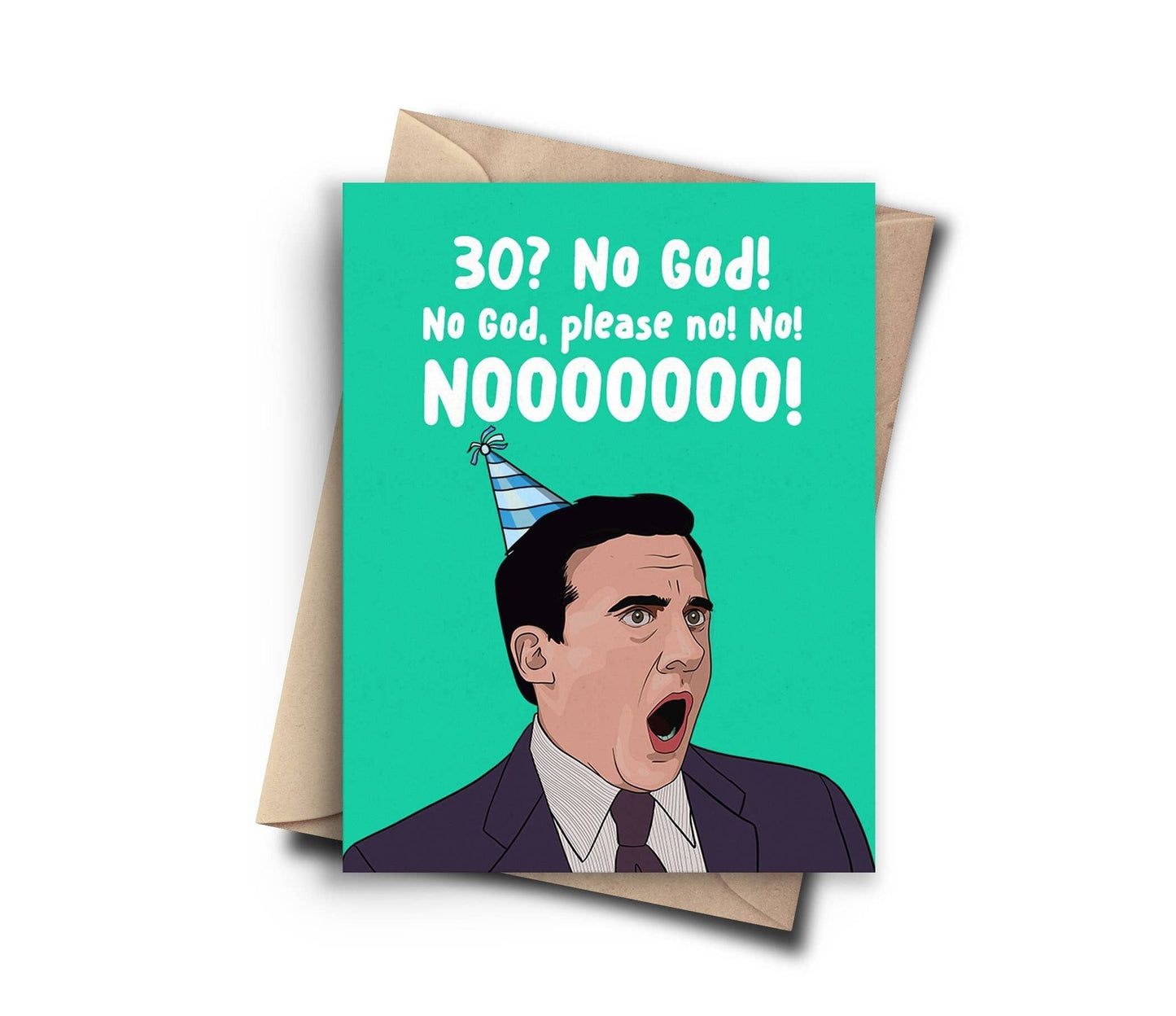 Michael Scott Funny 30th Birthday Card