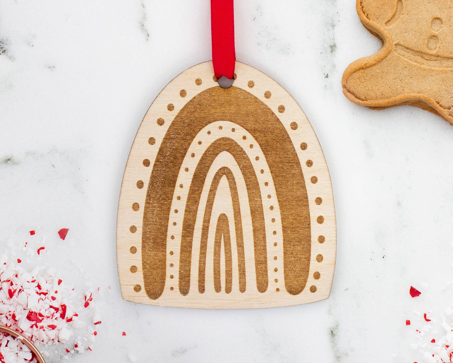Rainbow Christmas Ornament