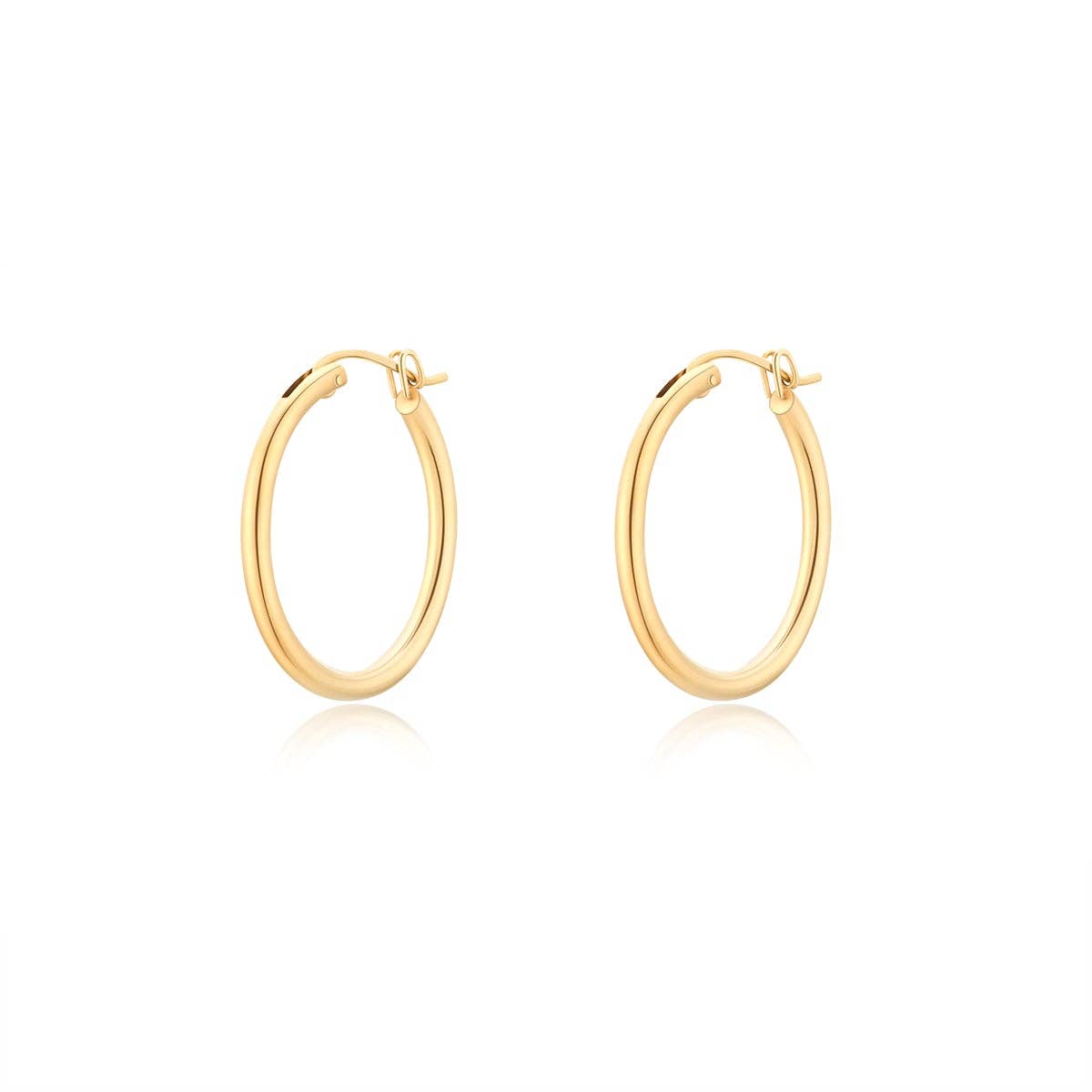 Juno 28mm Hoop Earrings
