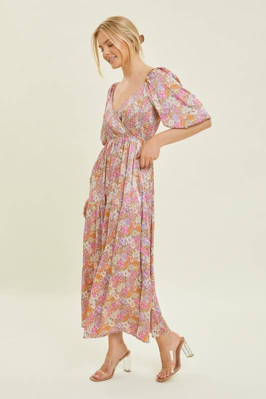 Meredith Floral Maxi Dress