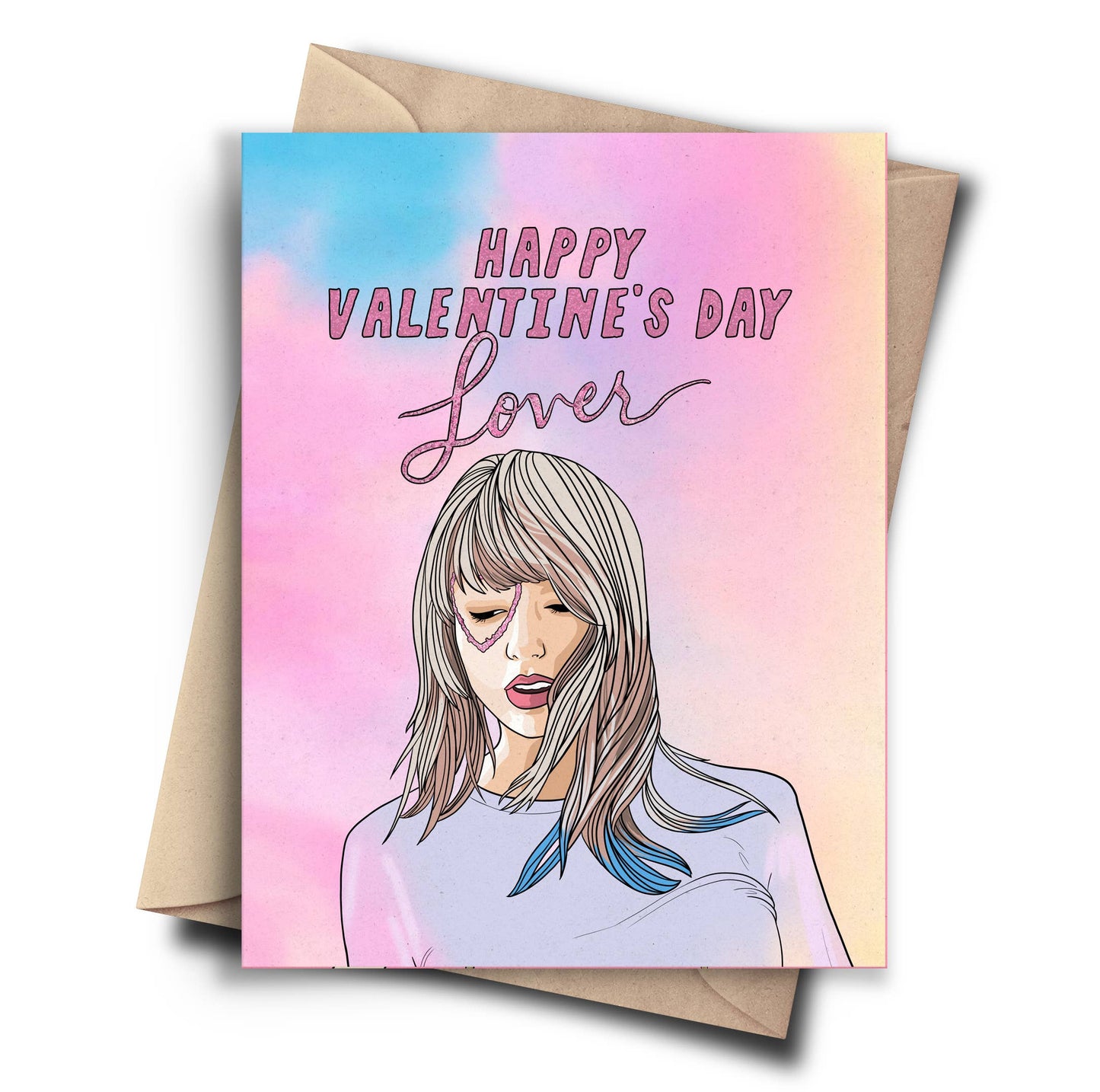 Taylor Swift Lover Valentine Card