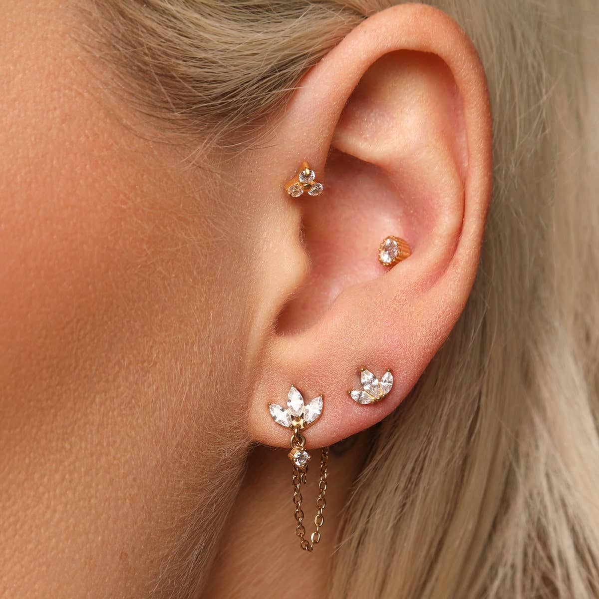 Cataleya Stud Earrings