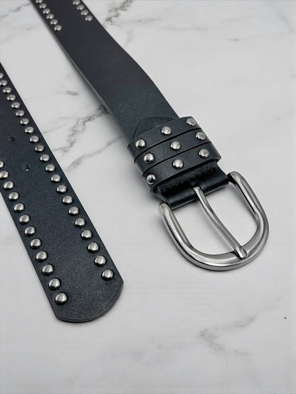 Studded Belt in Black