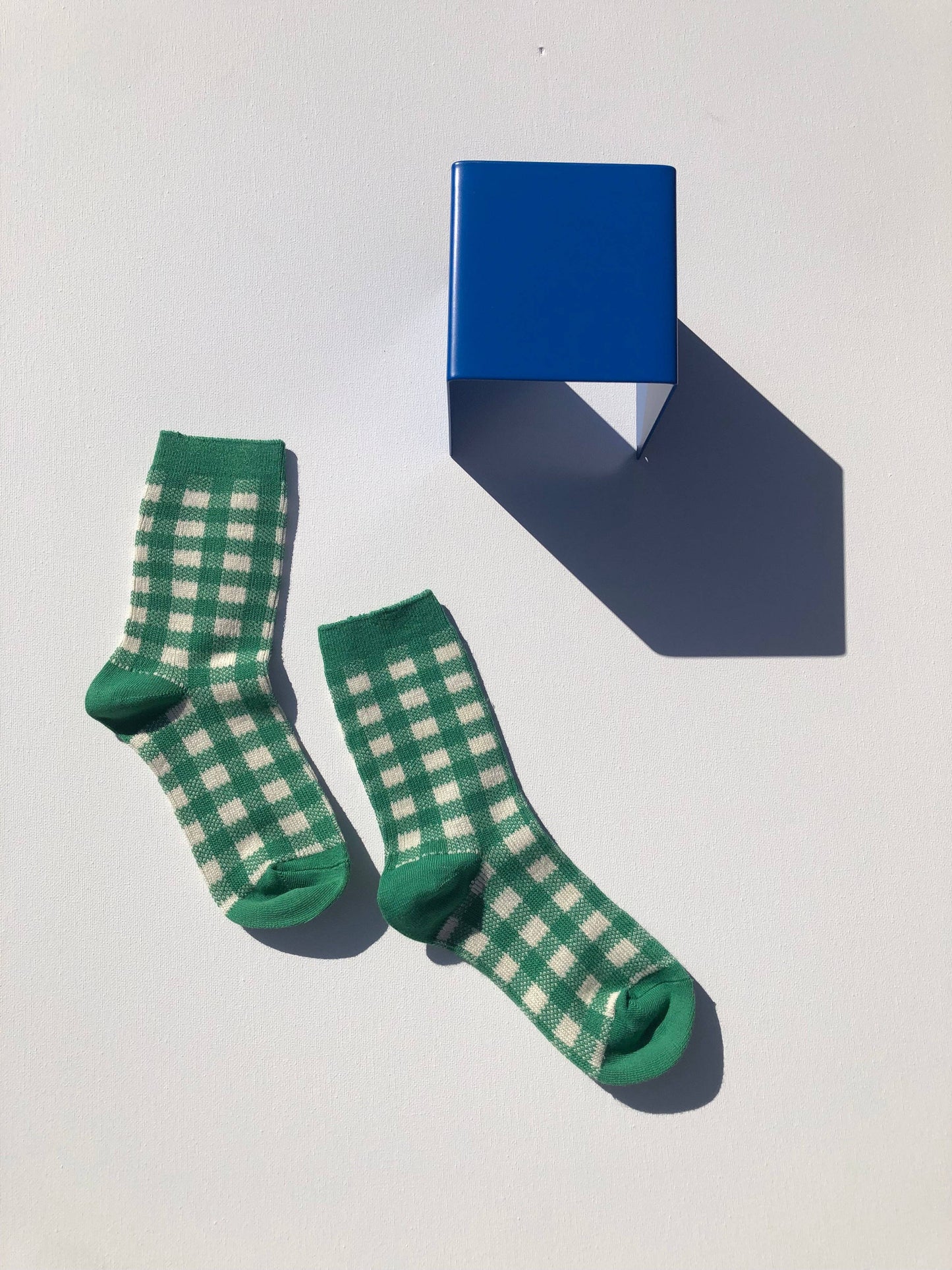 Gingham Socks